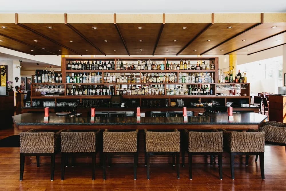 The two-story dining room at Nan Thai Fine Dining in Midtown Atlanta